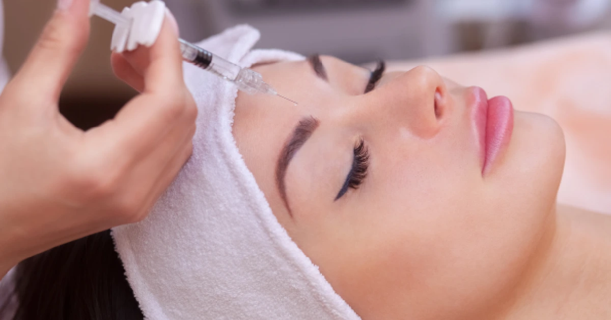 Woman Receiving Sculptra In Texas