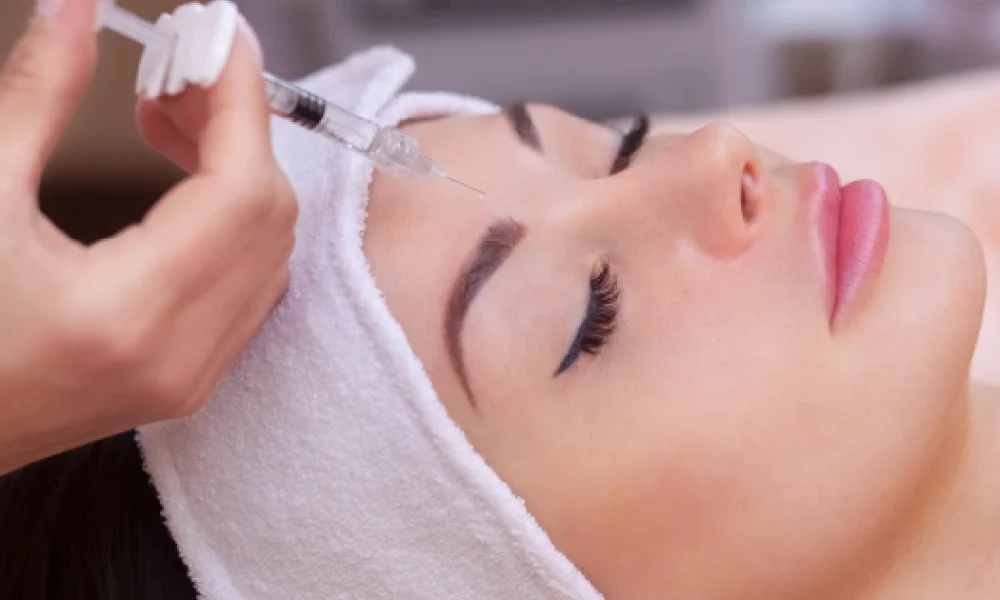 Woman Receiving Sculptra In Texas